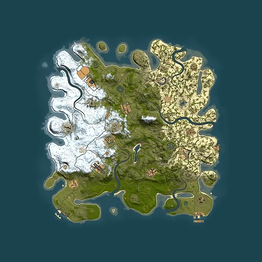 Rust map seed 635080442, 4200x4200m top-down preview