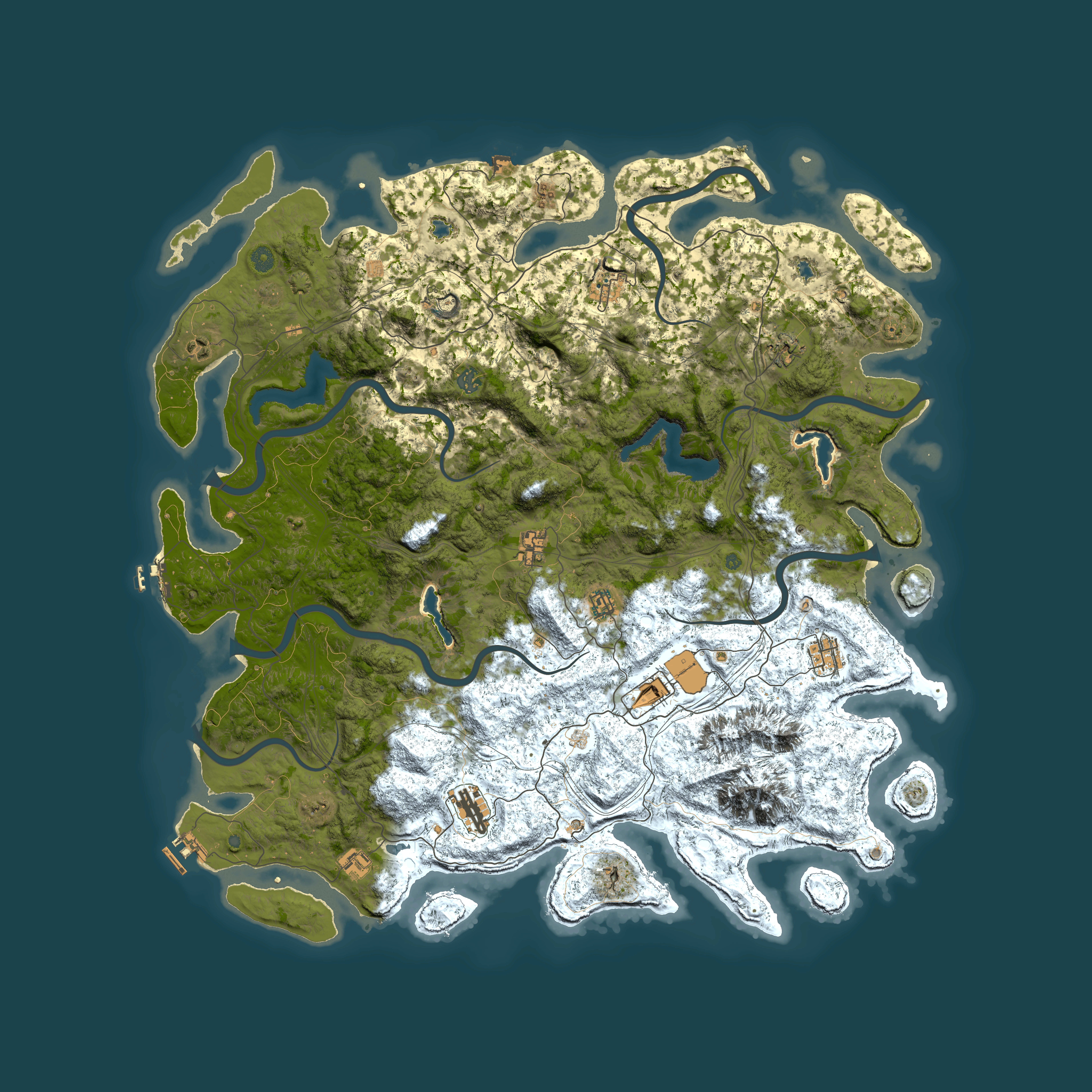 Full top-down render of Rust map seed 415679387, 5400x5400m