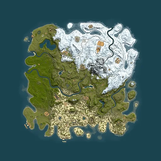 Rust map seed 323339888, 5200x5200m top-down preview