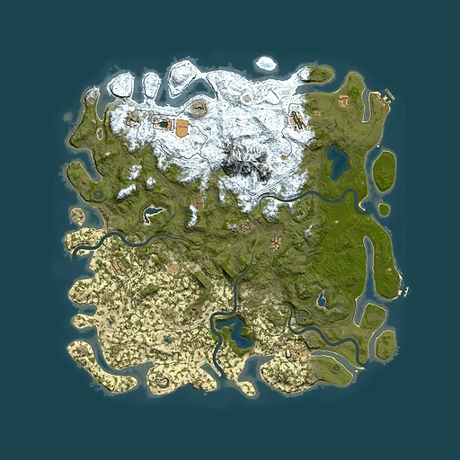Rust map seed 553240941, 5600x5600m top-down preview