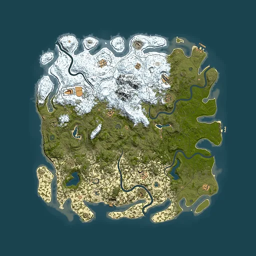 Rust map seed 269100968, 5550x5550m top-down preview