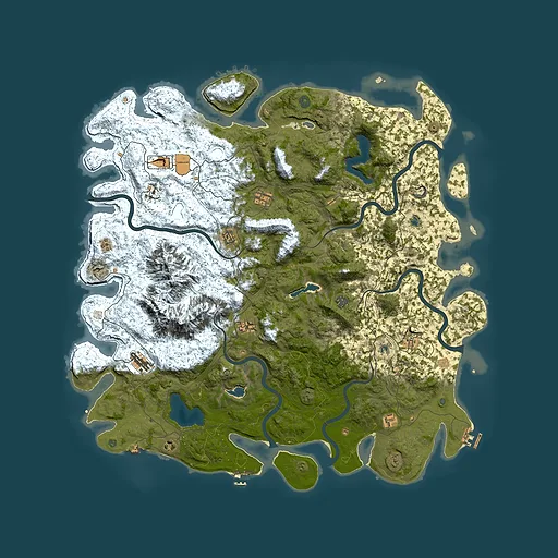 Rust map seed 1802654255, 5600x5600m top-down preview
