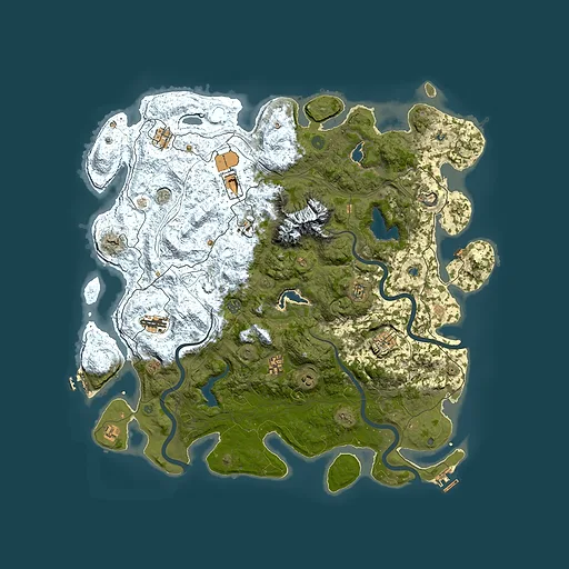 Rust map seed 1785240840, 5150x5150m top-down preview