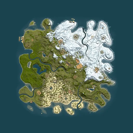 Rust map seed 1375248272, 4750x4750m top-down preview