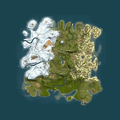 Rust map seed 1934428703, 4150x4150m top-down preview