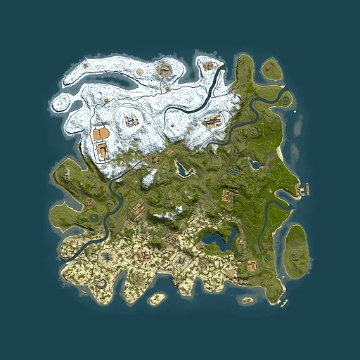 Rust map seed 1671627364, 4650x4650m top-down preview