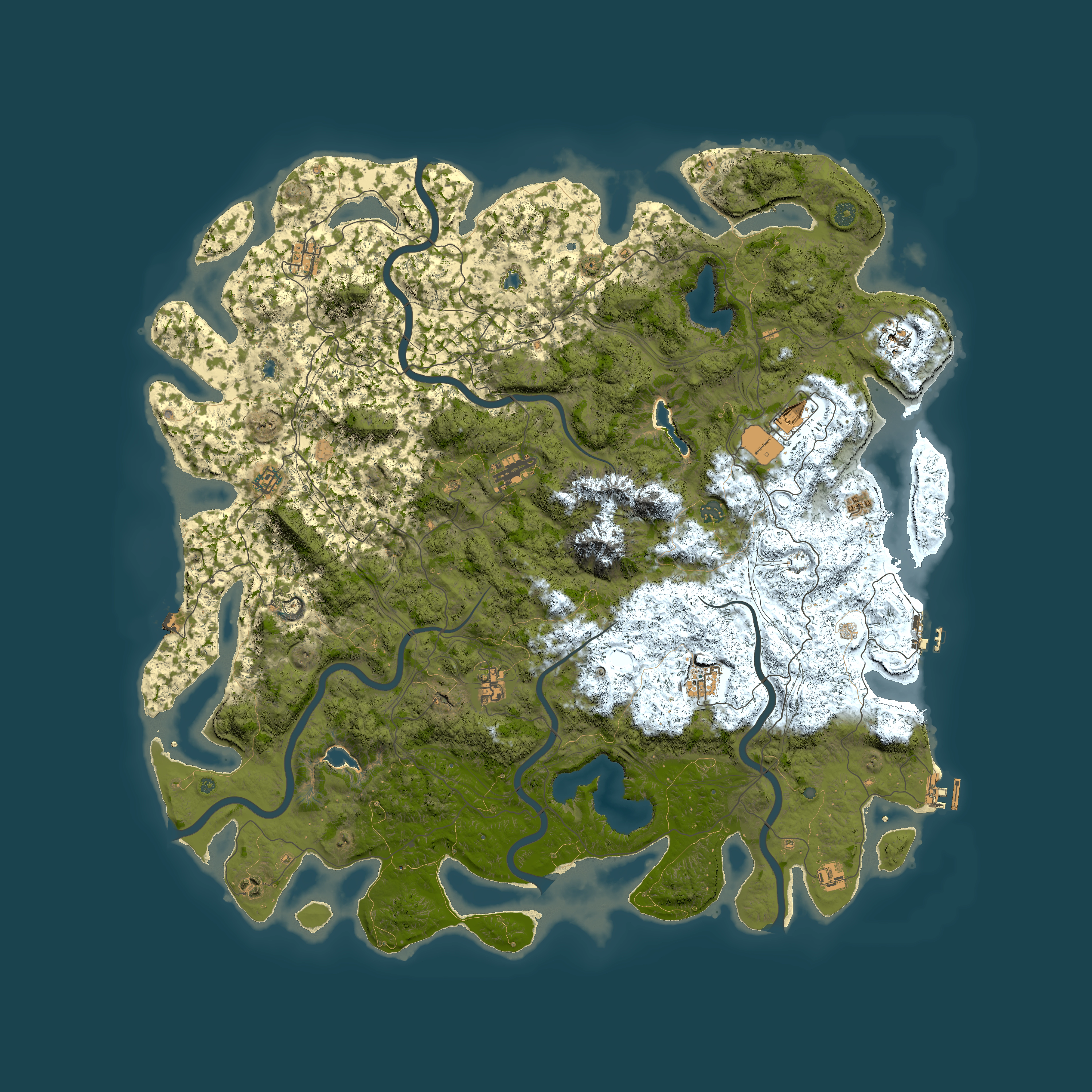 Full top-down render of Rust map seed 2085562740, 5650x5650m