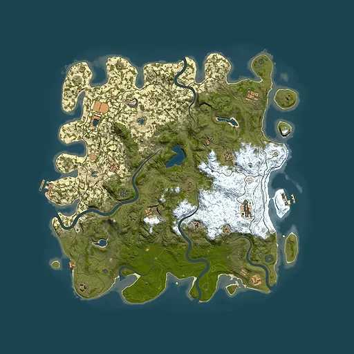 Rust map seed 790981996, 4850x4850m top-down preview