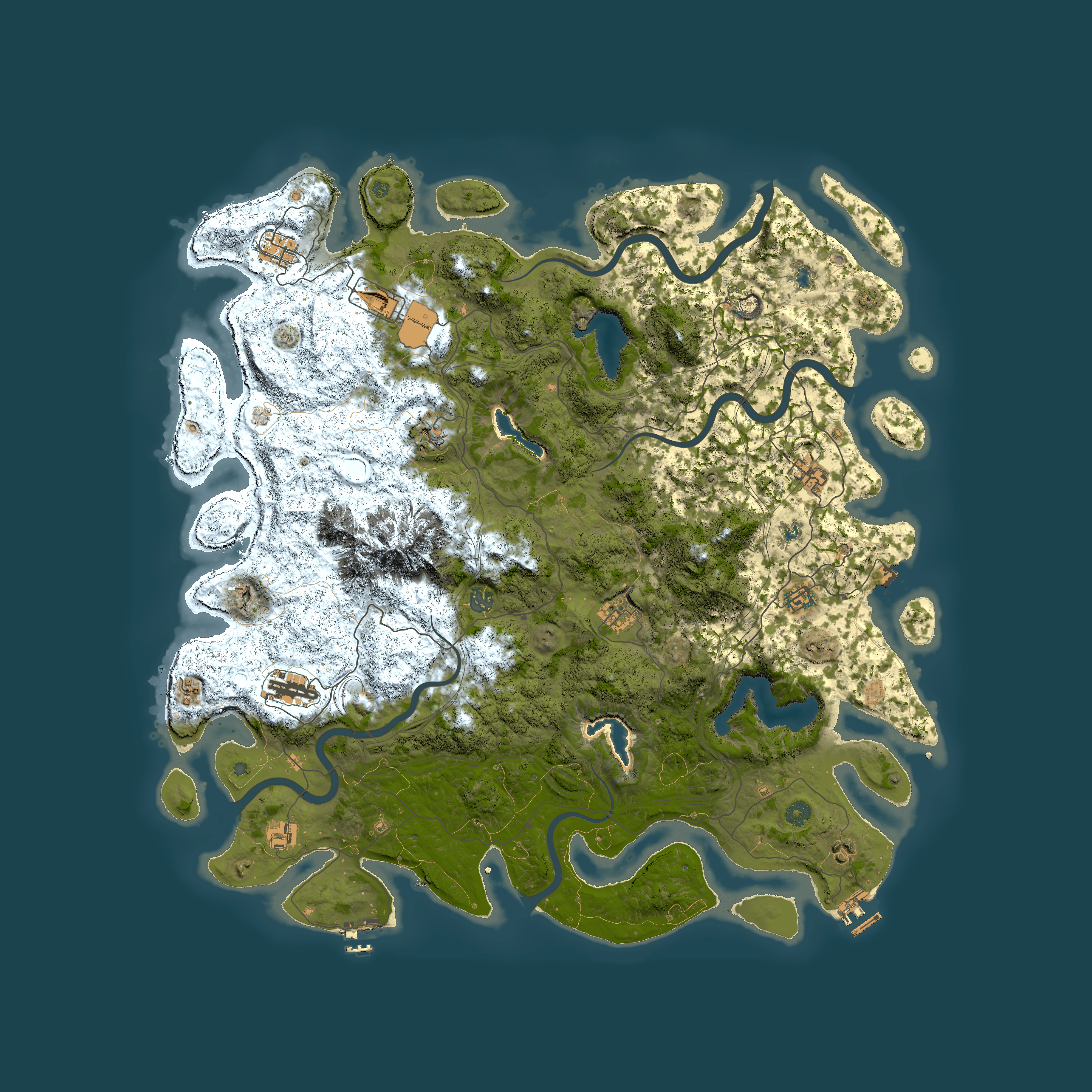 Full top-down render of Rust map seed 1846794038, 5150x5150m