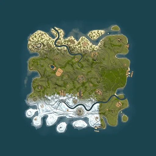Rust map seed 1112022, 4000x4000m top-down preview