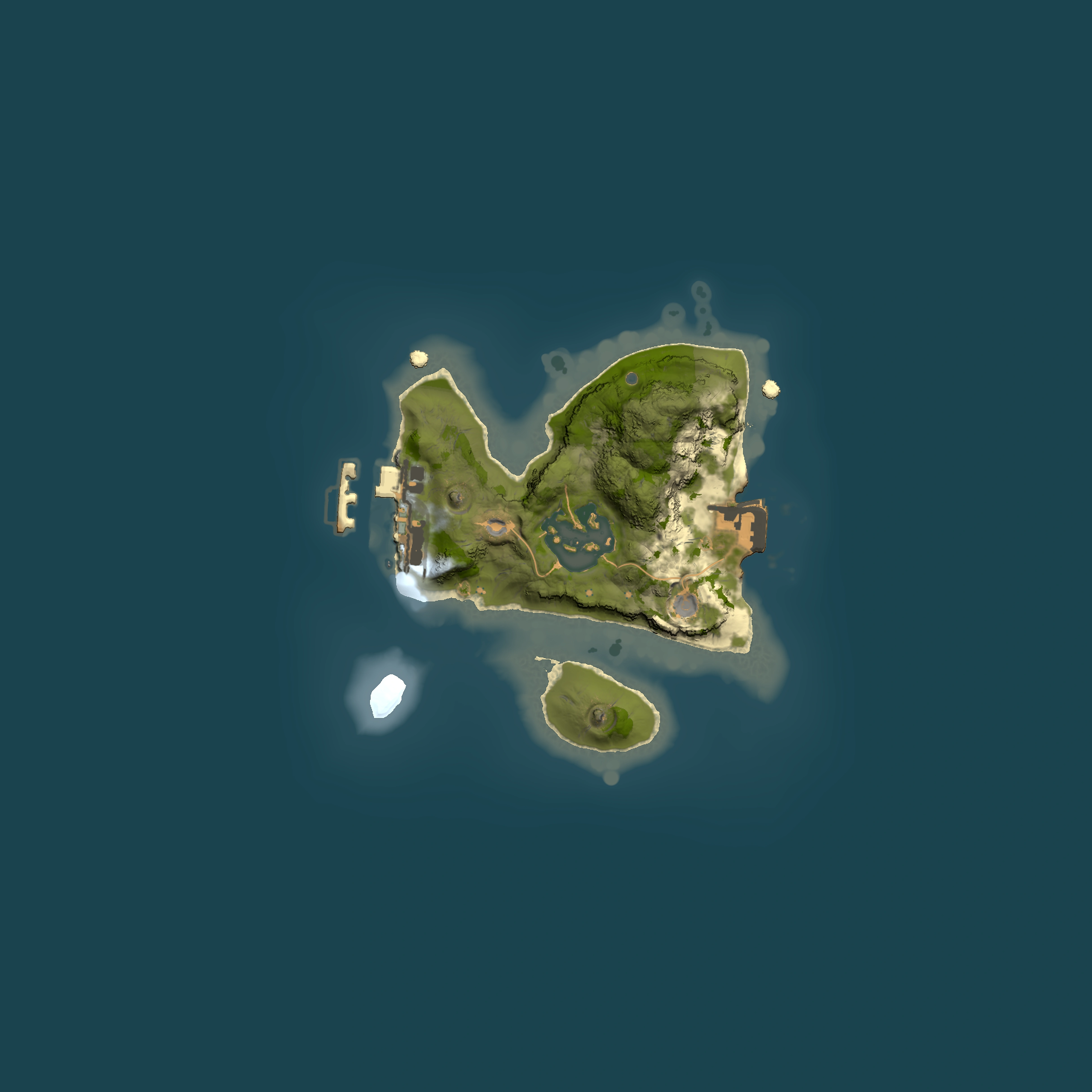 Full top-down render of Rust map seed 2081181009, 1500x1500m