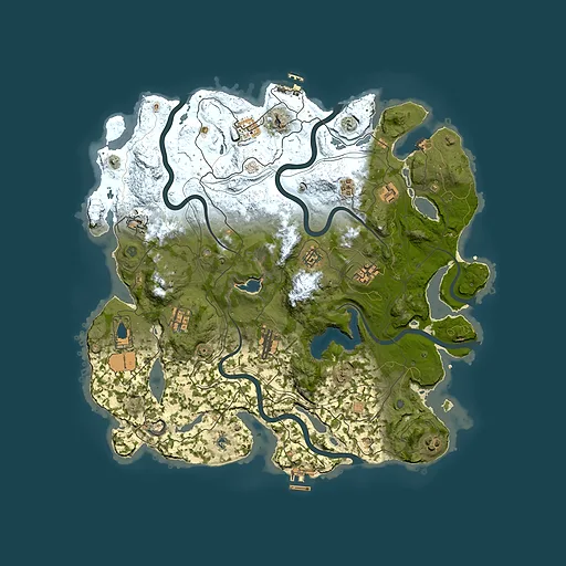 Rust map seed 2624, 4250x4250m top-down preview