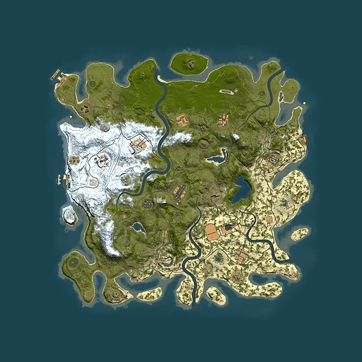 Rust map seed 317670913, 4500x4500m top-down preview