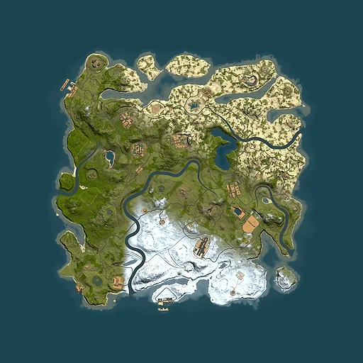 Rust map seed 1714, 4250x4250m top-down preview