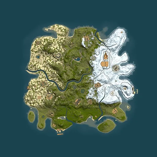 Rust map seed 15352472, 4250x4250m top-down preview