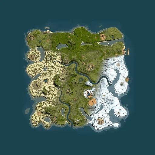 Rust map seed 1713739814, 3750x3750m top-down preview