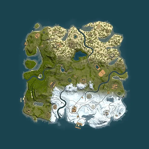 Rust map seed 4235, 4250x4250m top-down preview