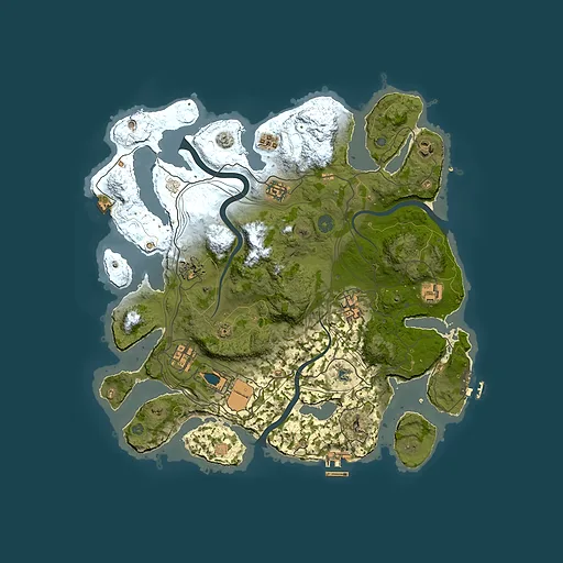 Rust map seed 316534191, 3750x3750m top-down preview