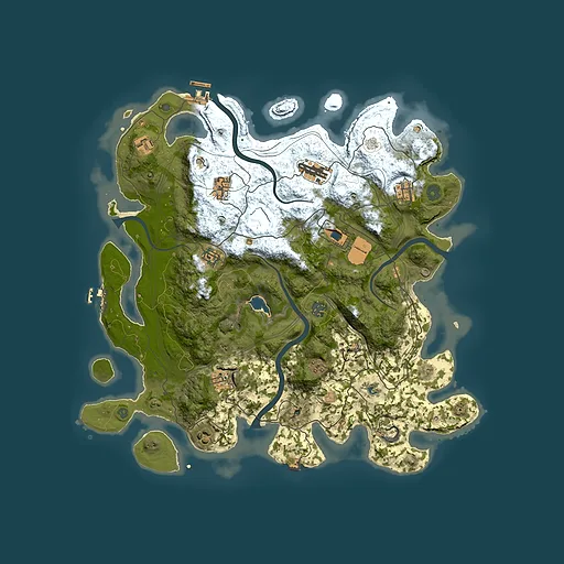 Rust map seed 341824019, 4250x4250m top-down preview