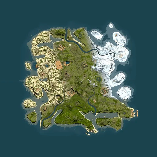 Rust map seed 744435094, 3750x3750m top-down preview