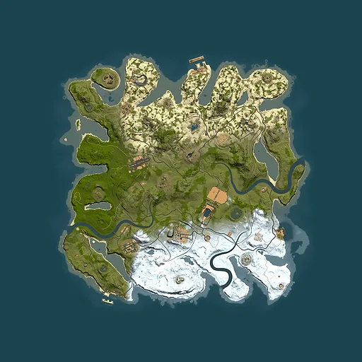 Rust map seed 406005892, 3750x3750m top-down preview