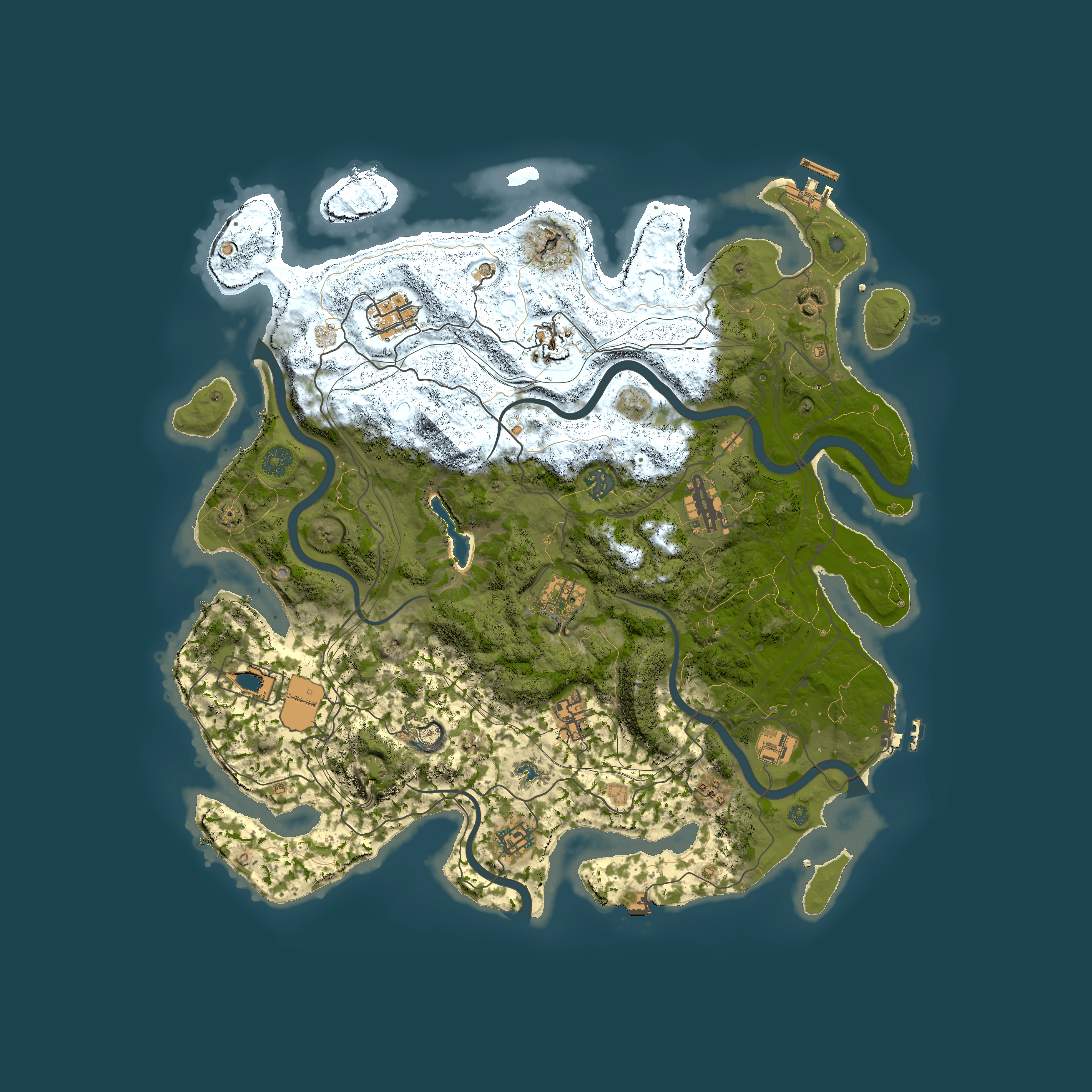Full top-down render of Rust map seed 1923356975, 4250x4250m