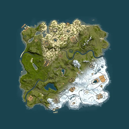 Rust map seed 816980834, 3750x3750m top-down preview