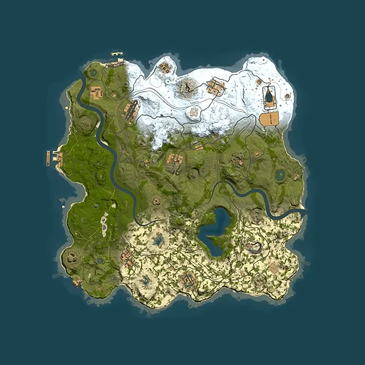 Rust map seed 773043831, 3750x3750m top-down preview