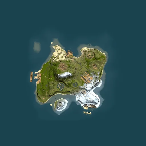 Rust map seed 481981, 2000x2000m top-down preview