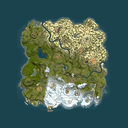 Rust map seed 1901717355, 3750x3750m top-down preview