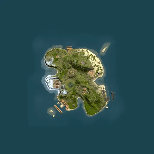 Rust map seed 483194758, 2000x2000m top-down preview