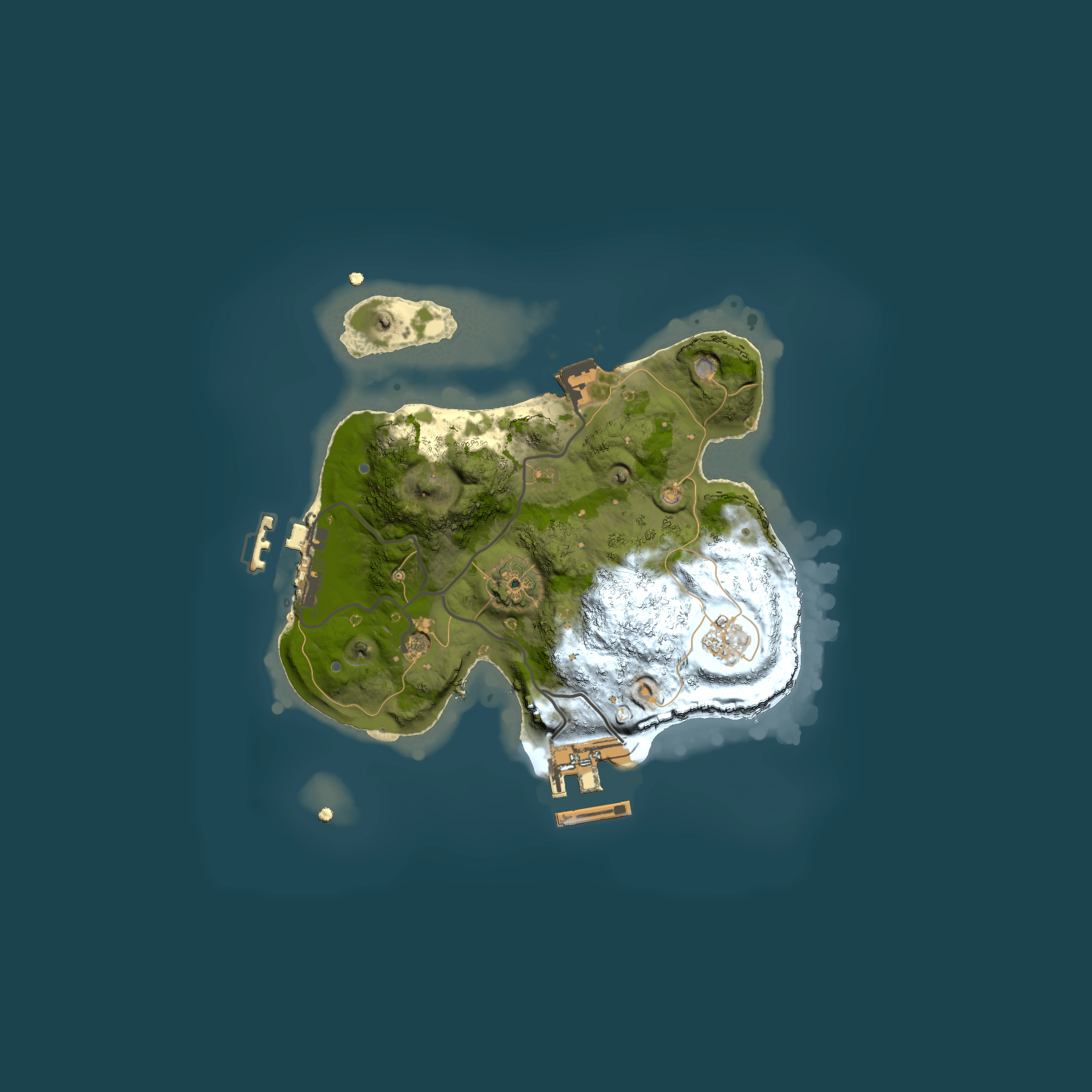 Full top-down render of Rust map seed 211183379, 2000x2000m
