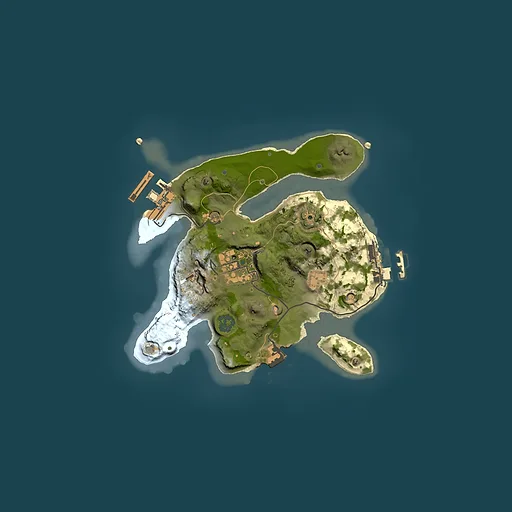 Rust map seed 749039705, 2000x2000m top-down preview