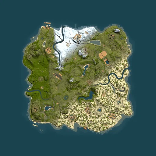 Rust map seed 2146801419, 3750x3750m top-down preview
