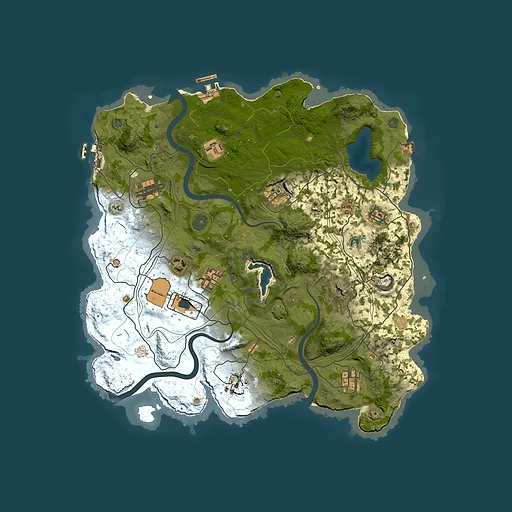 Rust map seed 1714770466, 3750x3750m top-down preview