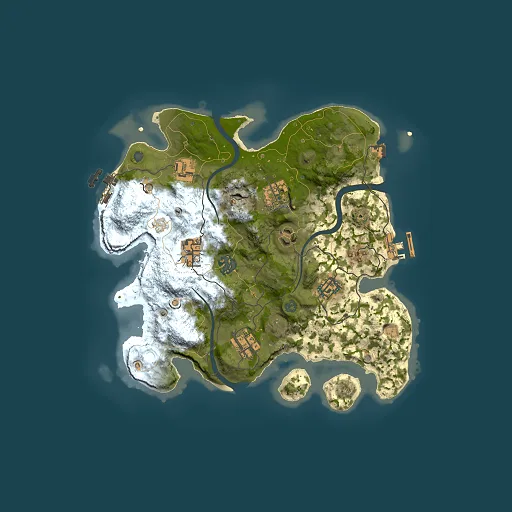 Rust map seed 1993047115, 3000x3000m top-down preview