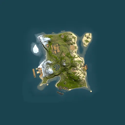 Rust map seed 333092184, 2000x2000m top-down preview