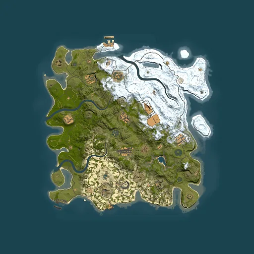Rust map seed 1902118447, 4000x4000m top-down preview