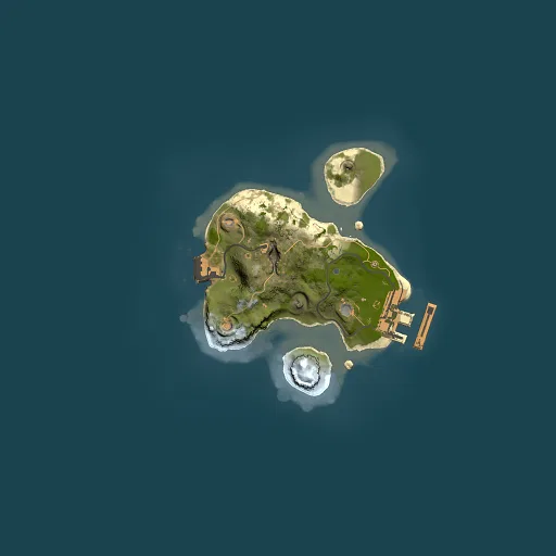Rust map seed 2107621448, 1500x1500m top-down preview