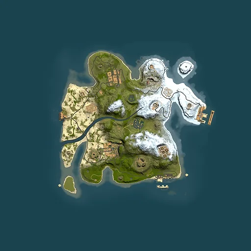 Rust map seed 179684729, 2500x2500m top-down preview