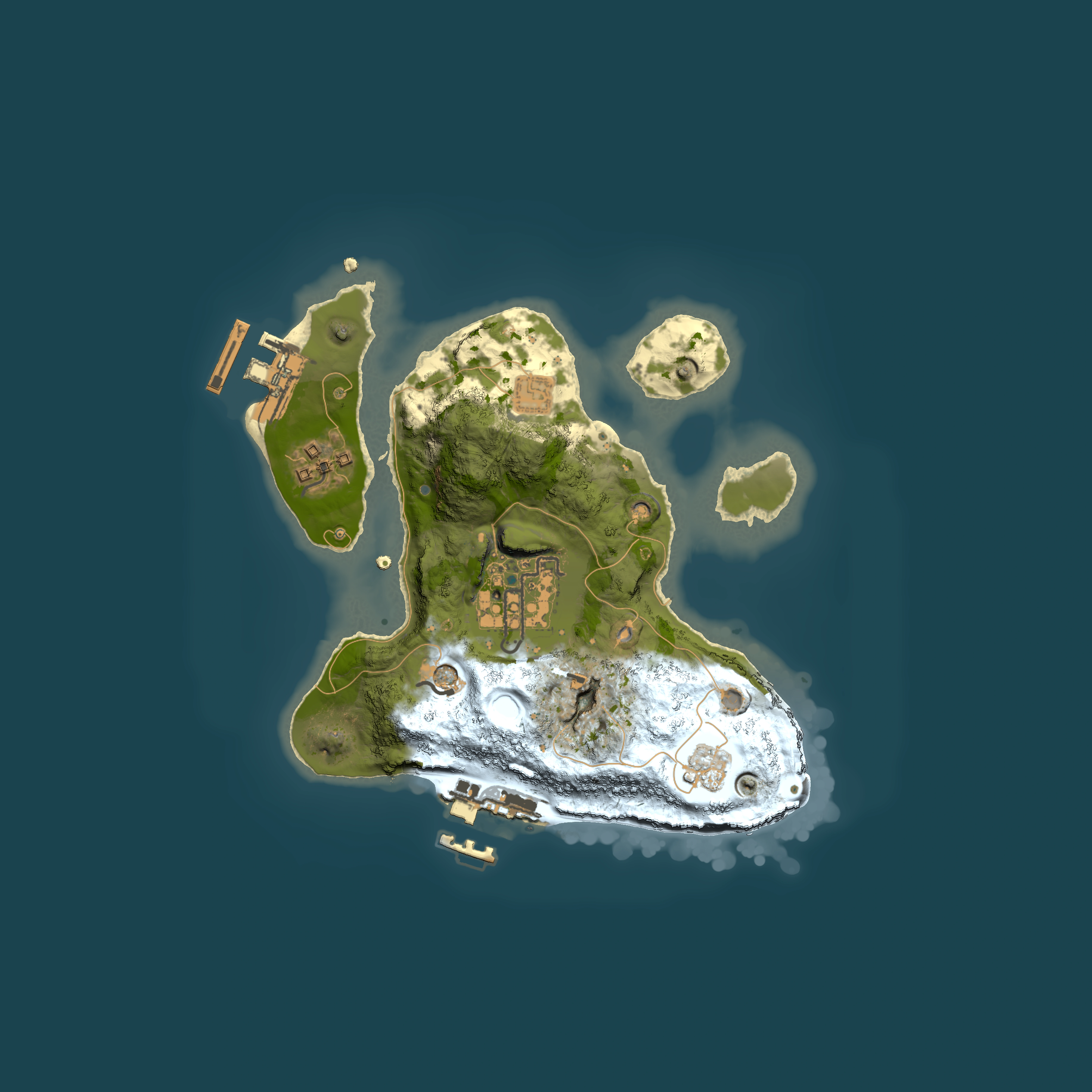 Full top-down render of Rust map seed 887753087, 2000x2000m