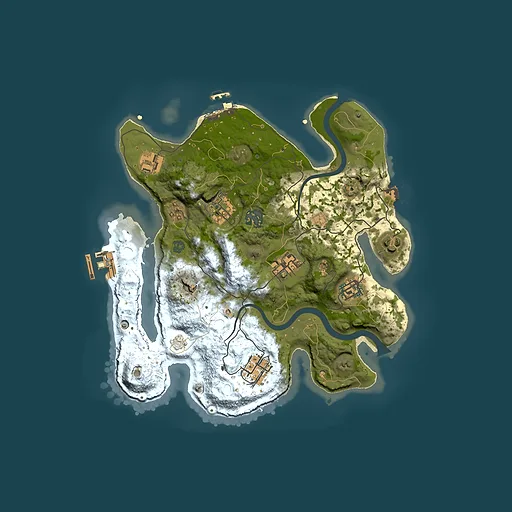 Rust map seed 1998103716, 3000x3000m top-down preview