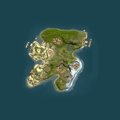 Rust map seed 1206530209, 2000x2000m top-down preview