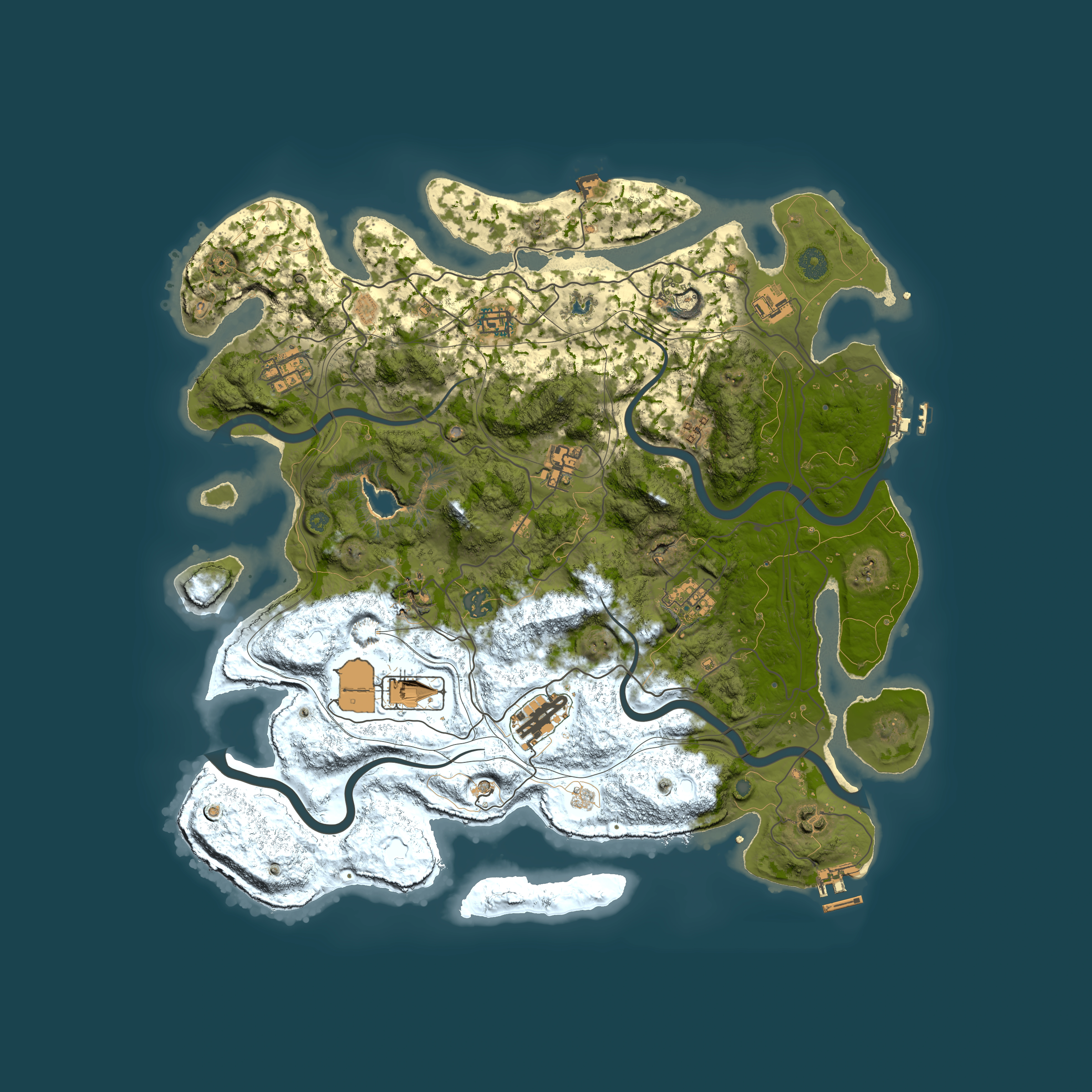Full top-down render of Rust map seed 819959074, 4250x4250m