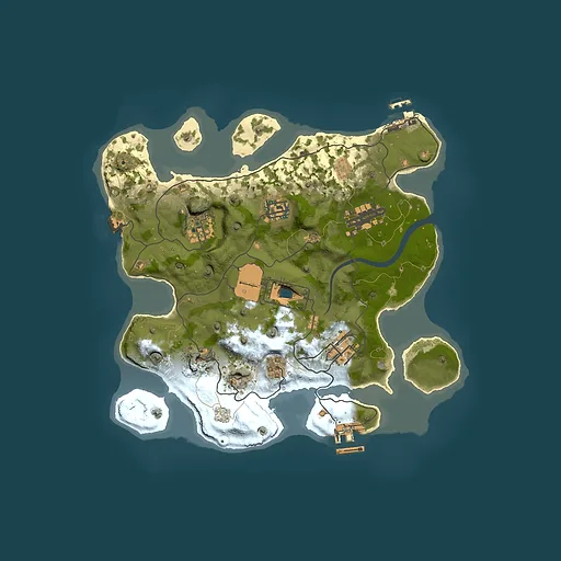 Rust map seed 1337, 3001x3001m top-down preview