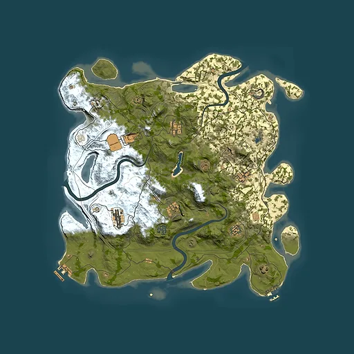 Rust map seed 8092026, 4250x4250m top-down preview