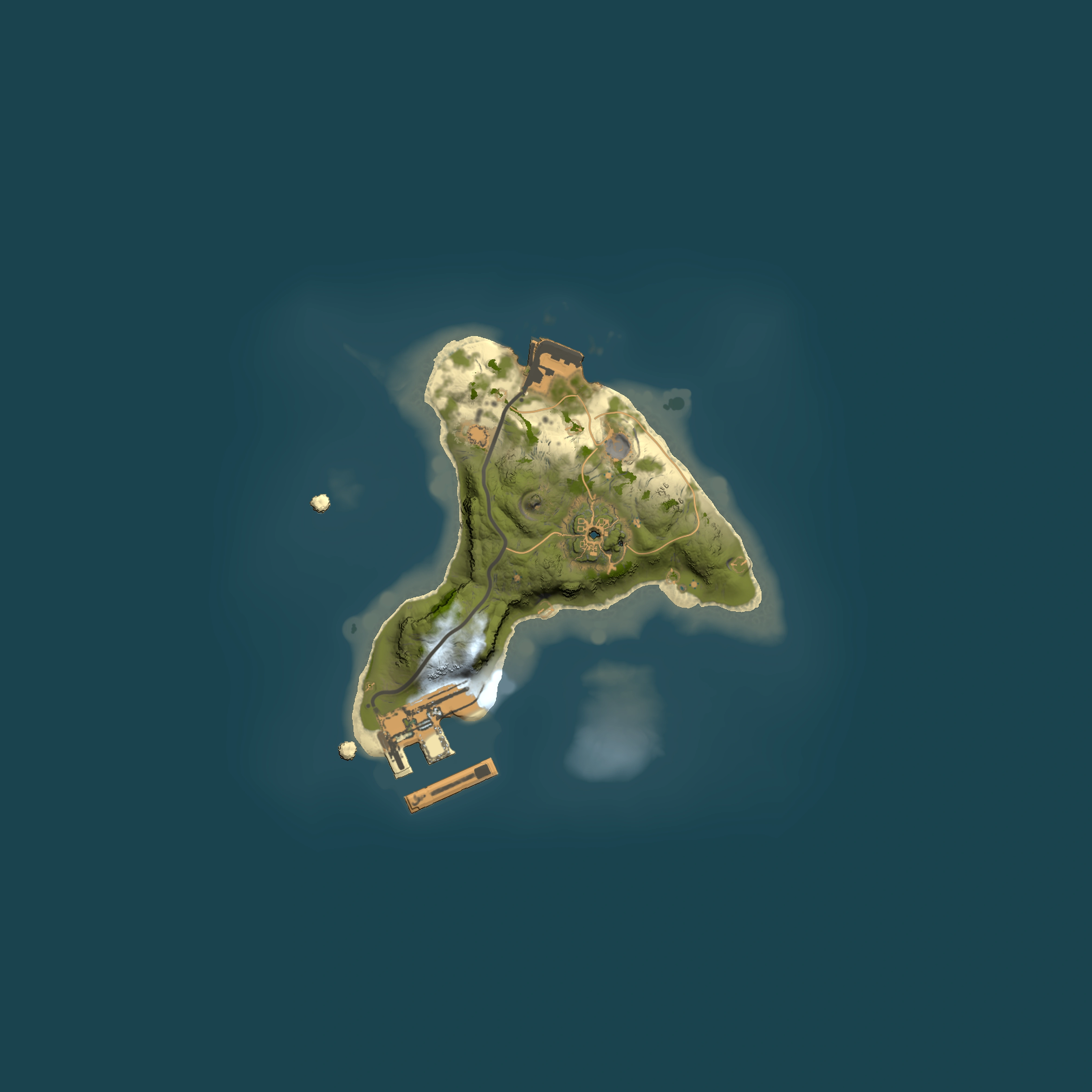 Full top-down render of Rust map seed 997138758, 1500x1500m