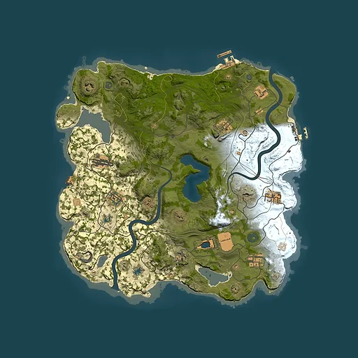 Rust map seed 799027398, 3750x3750m top-down preview