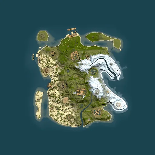 Rust map seed 1802601294, 2800x2800m top-down preview