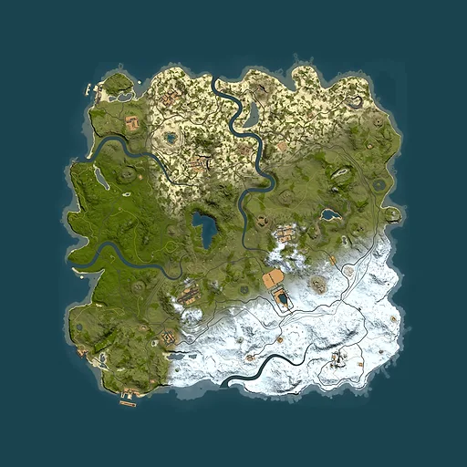Rust map seed 1566246271, 4500x4500m top-down preview